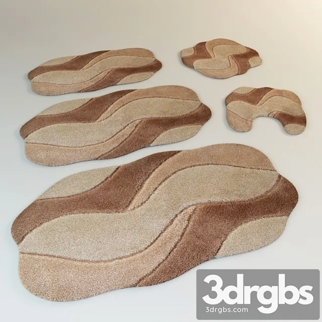 Acrylic Rugs Carmen 3D Model Download