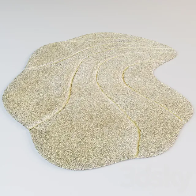 Acrylic rugs Karibik Lucca 3D Model Acrylic rugs Karibik Lucca 3D Model