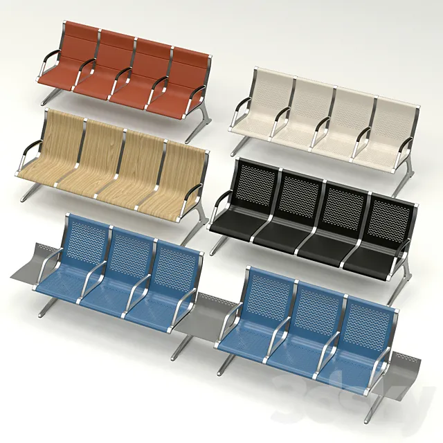 ACTIU Bench Passport 3D Model