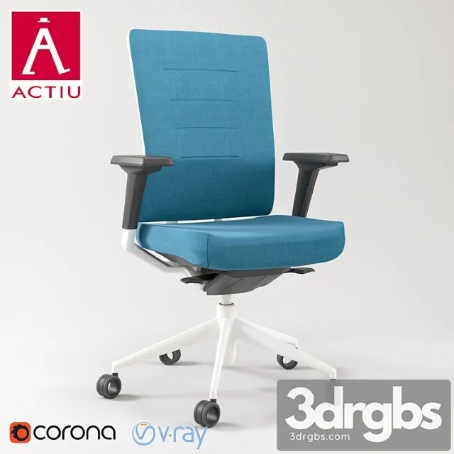 Actiu Tnk Flex Office Chair 1 3D Model Download Actiu Tnk Flex Office Chair 1 3D Model Download
