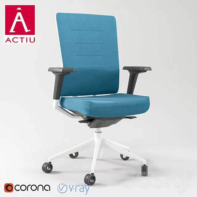 Actiu TNK Flex Office Chair 3D Model