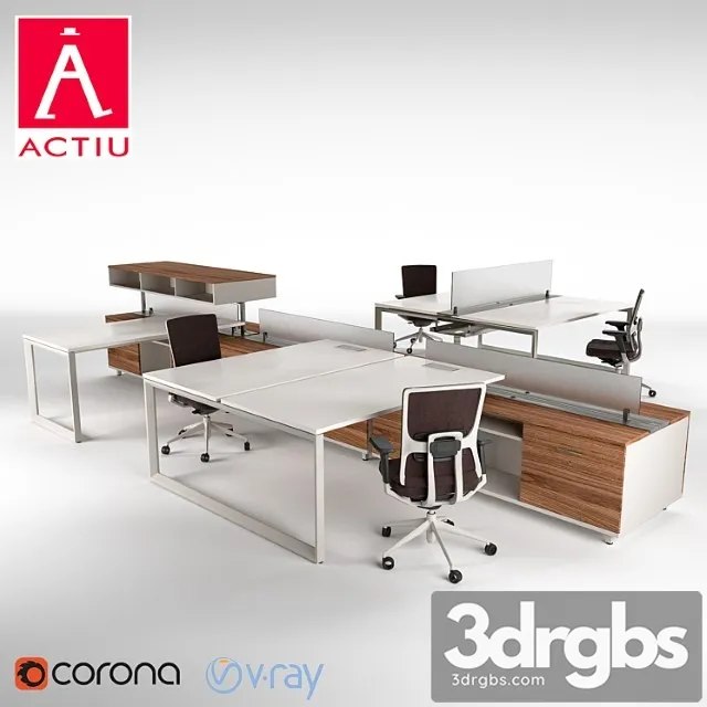 Actiu vital plus spine 2 3D Model Download Actiu vital plus spine 2 3D Model Download