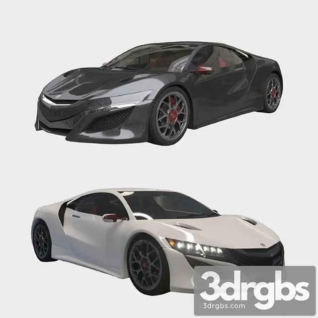 Acura nsx 3D Model Download
