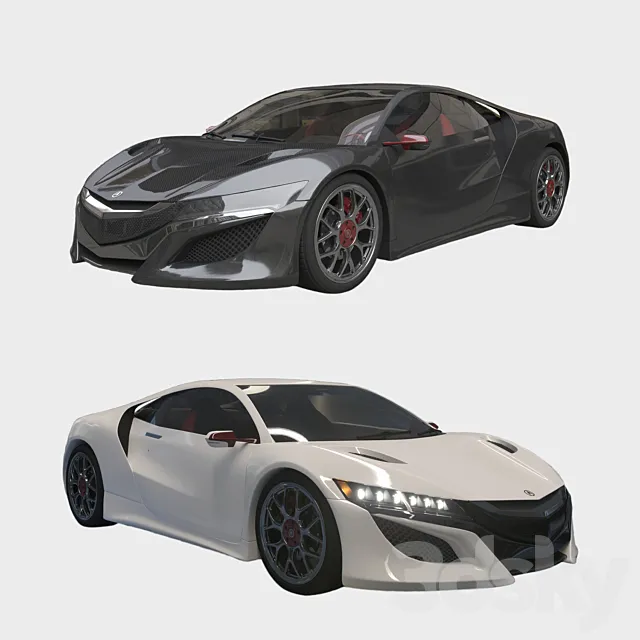 Acura NSX 3D Model