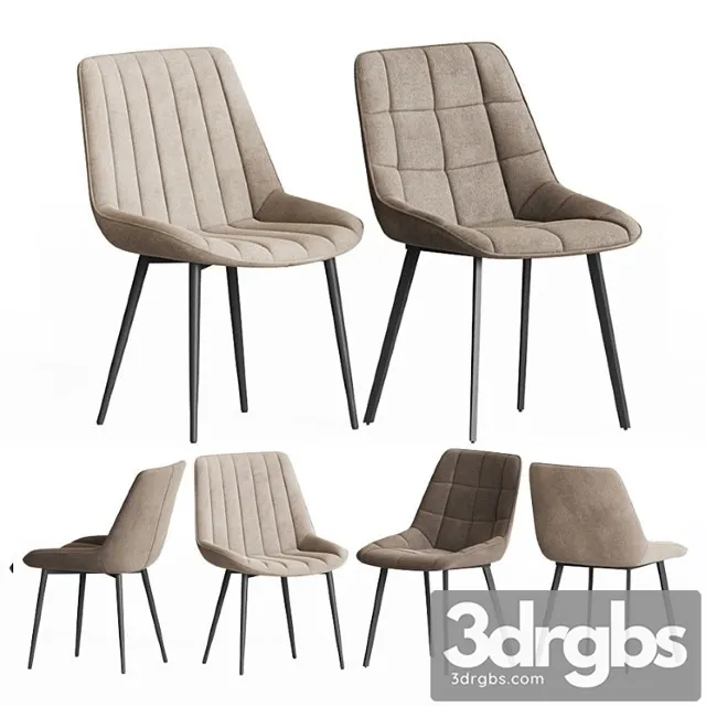 Adah Anant Chair Set La Forma 3D Model Download