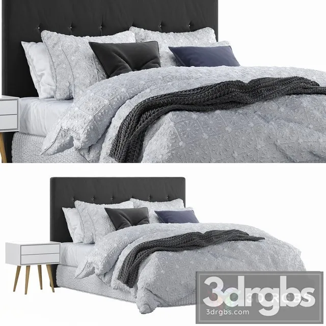 Adairs Australia 1 Bed 3D Model Download Adairs Australia 1 Bed 3D Model Download