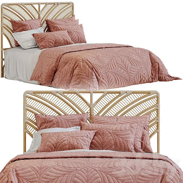 Adairs Australia Bed 3DModel Adairs Australia Bed 3DModel