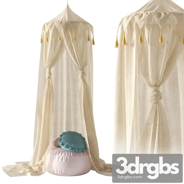 Adairs Kids Moroccan Dream Canopy 3D Model Download