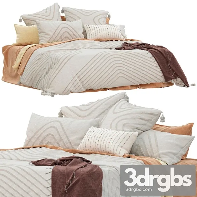 Adairs ollie tufted vanilla quilt cover Adairs ollie tufted vanilla quilt cover