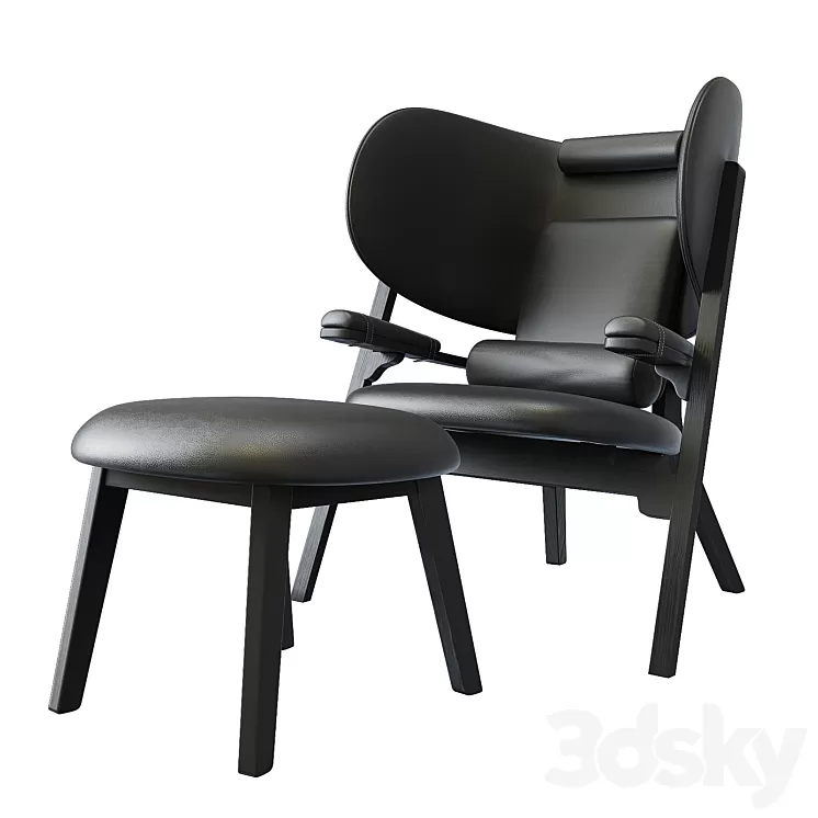 Adamastor lounge chair 3D Model Adamastor lounge chair 3D Model