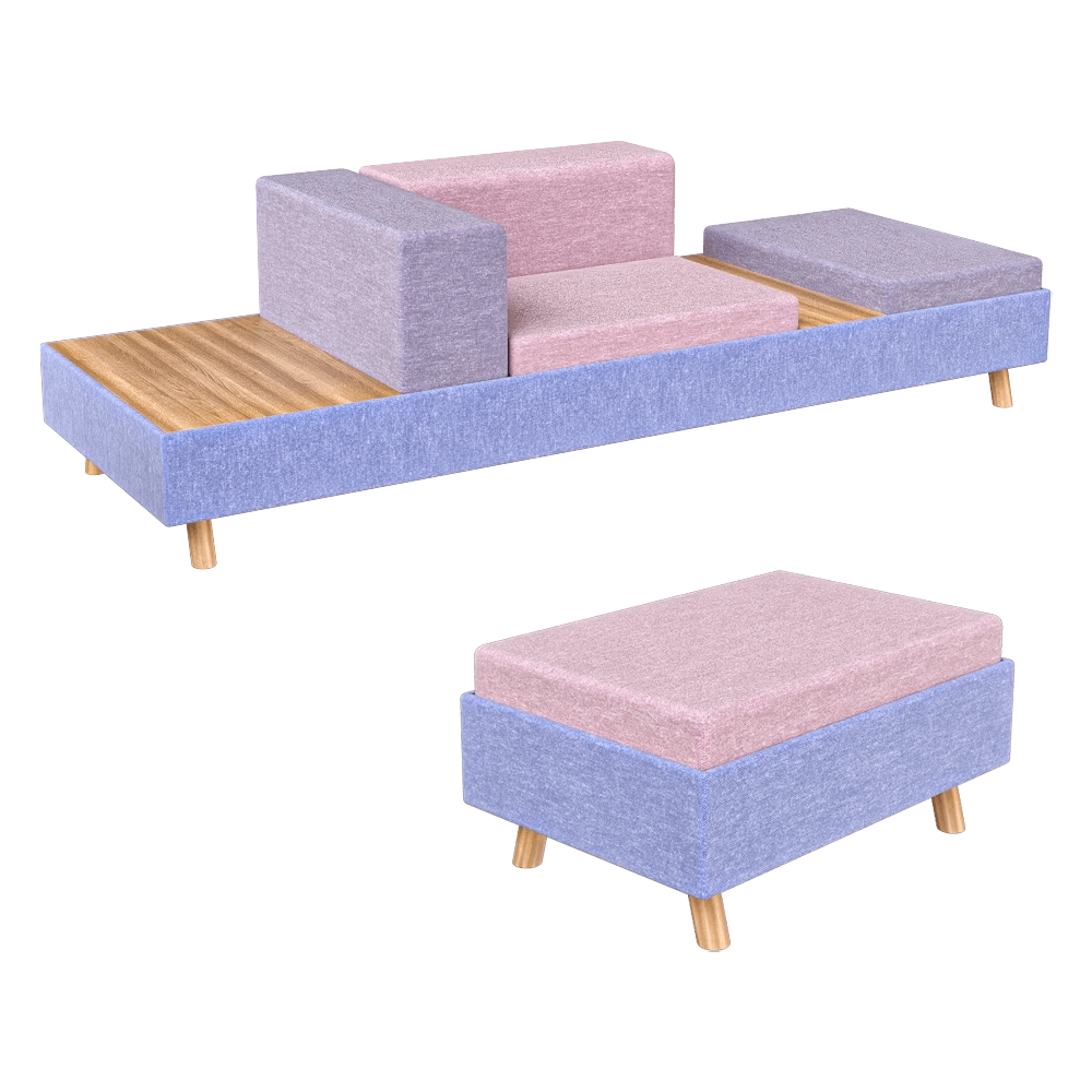 Addon Furniture – Sofa Dynamic 3D Model Addon Furniture – Sofa Dynamic 3D Model