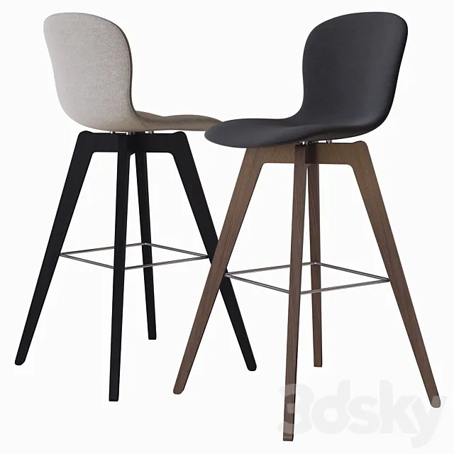 adelaide bar stool boconcept 3D Model adelaide bar stool boconcept 3D Model
