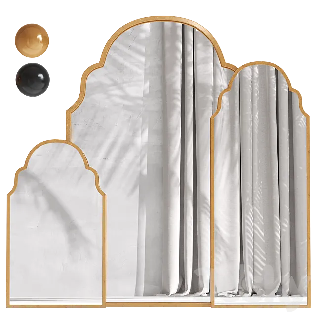 Adelaide Mirror 3D Model