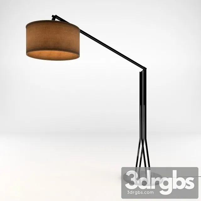 Adesso Broome Arc Lamp 3D Model Download