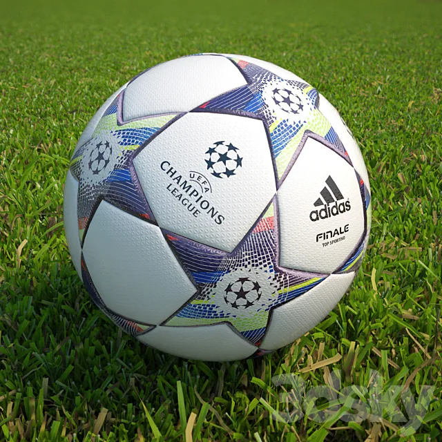 Adidas UEFA Ball 3D Model