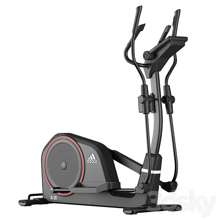 Adidas X21 Cross Trainer 3D Model Free Download