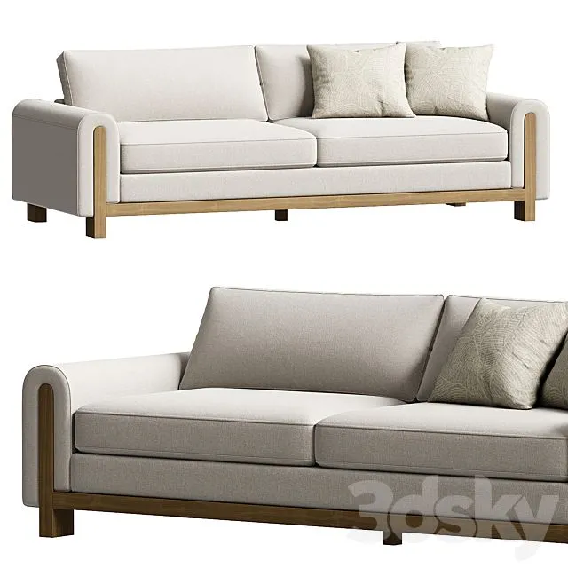 Adika 98 Sofa 3D Model