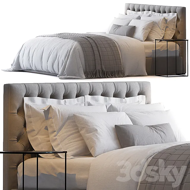 Adler by Restoration Hardware 3D Model Adler by Restoration Hardware 3D Model