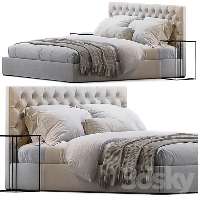 Adler by Restoration Hardware 3D Model Adler by Restoration Hardware 3D Model