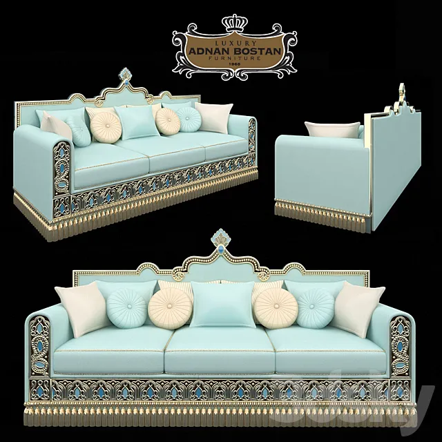adnan bostan sofa 3D Model adnan bostan sofa 3D Model