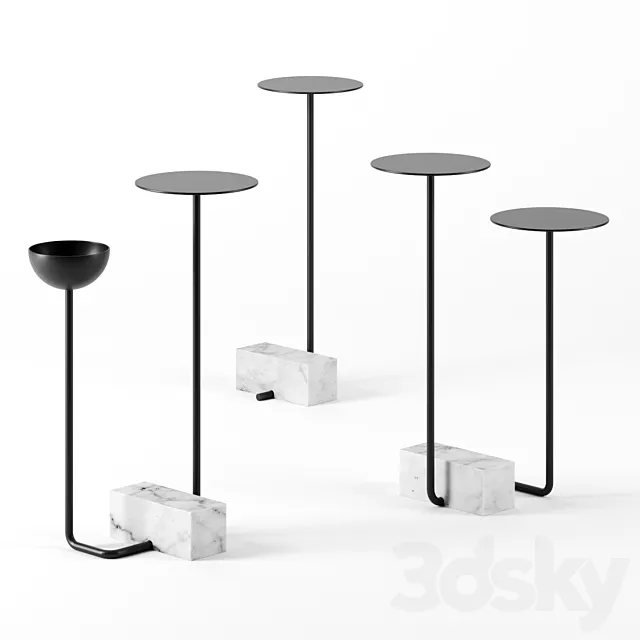 Adobe Tables by Wentz Design 3D Model