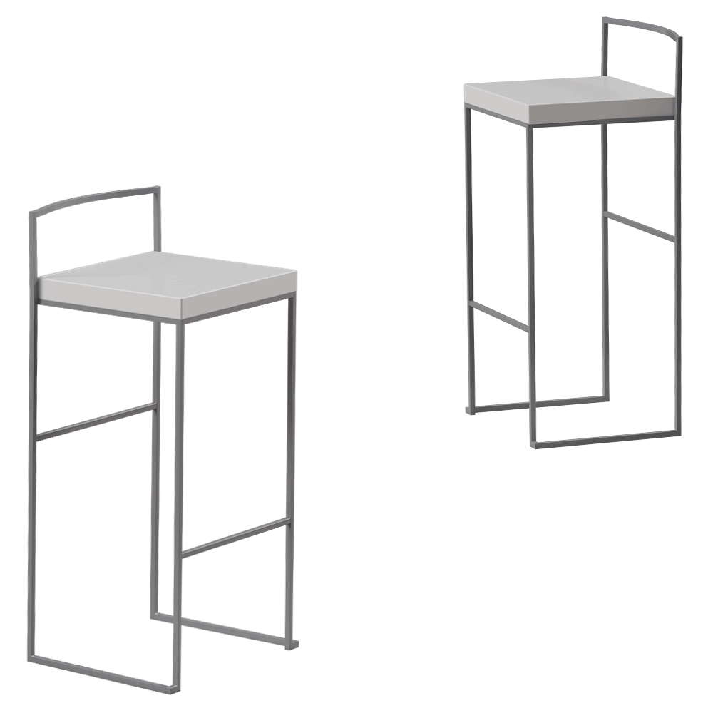 ADOR FACTORY – Barstool CUBO 3D Model ADOR FACTORY – Barstool CUBO 3D Model