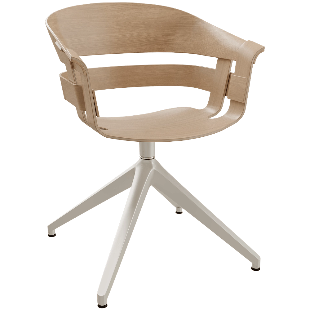 ADOR FACTORY – Chair Wick Chair Swivel Base 3D Model