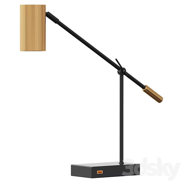 Adrian Charging Table Lamp Adrian Charging Table Lamp 3D Model 3DSKY