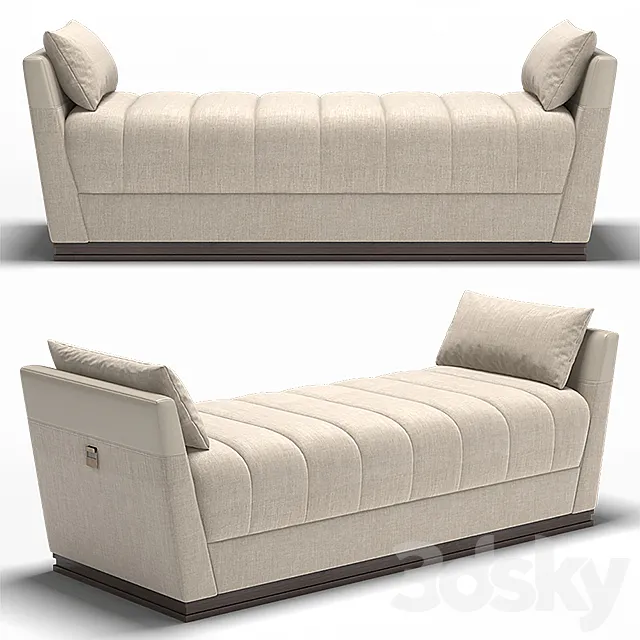Adriana Hoyos Bolero Daybed-100 3D Model Adriana Hoyos Bolero Daybed-100 3D Model