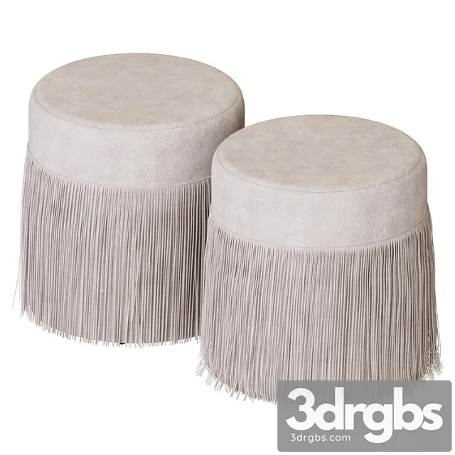 Adriana westwign muslin pouf Adriana westwign muslin pouf