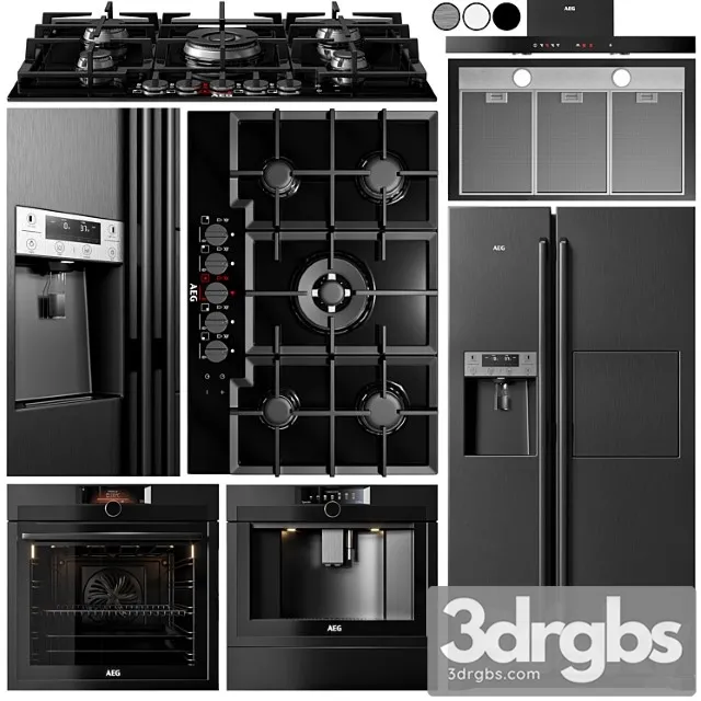 Aeg Appliance Collection 2 3D Model Download