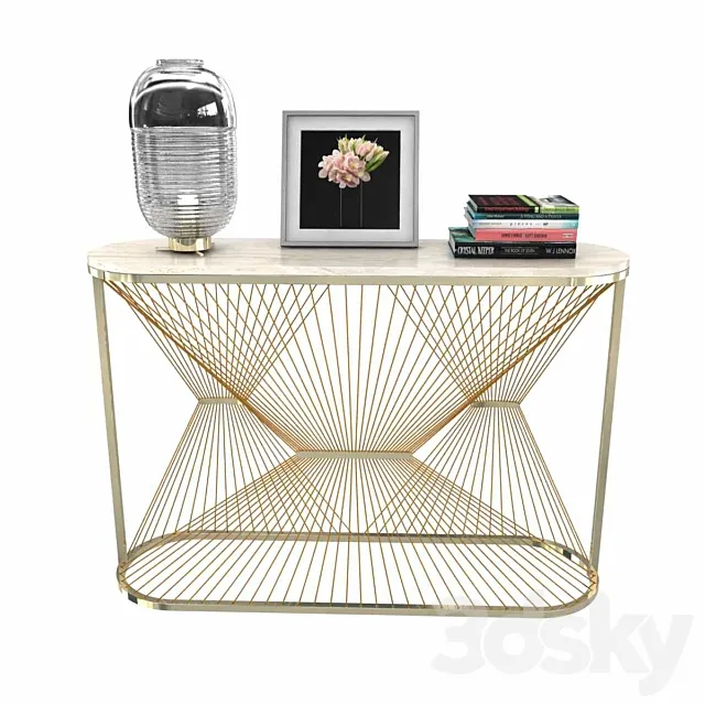 Aegis console table by lamberti design 3d model 3DModel - 3DSKY Decor ...