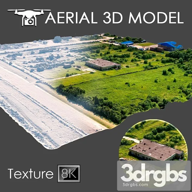 Aerial Scan 1 3D Model Download Aerial Scan 1 3D Model Download