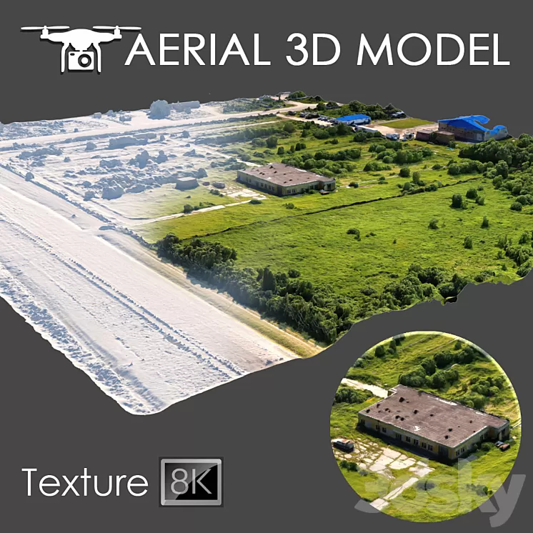 Aerial scan 1 3D Model