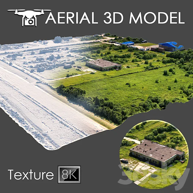 Aerial scan 1 3DModel Aerial scan 1 3DModel