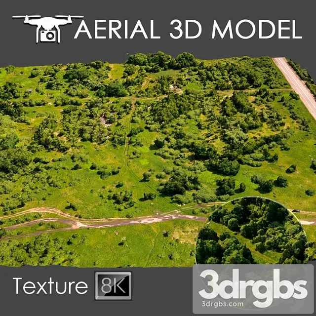 Aerial Scan 8 3D Model Download