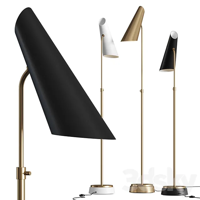 Aerin Franca Adjustable Floor Lamps 3DModel Aerin Franca Adjustable Floor Lamps 3DModel
