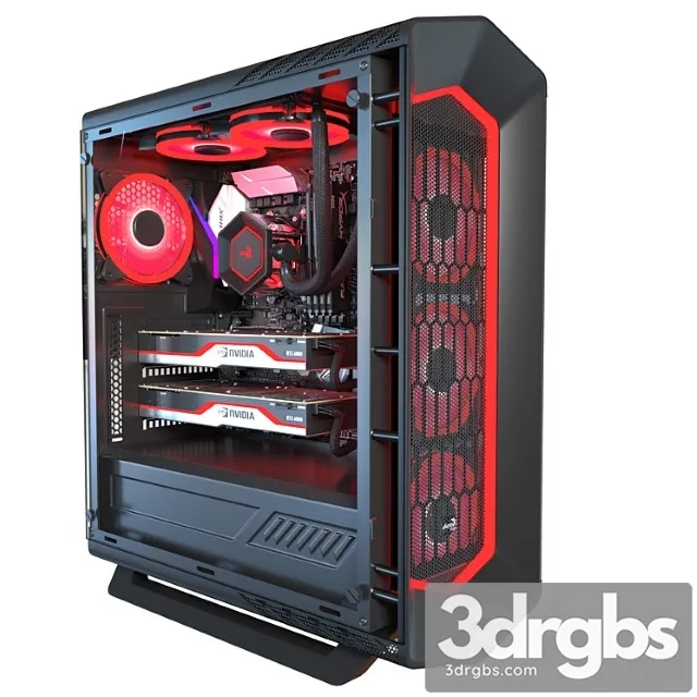Aerocoolpc black