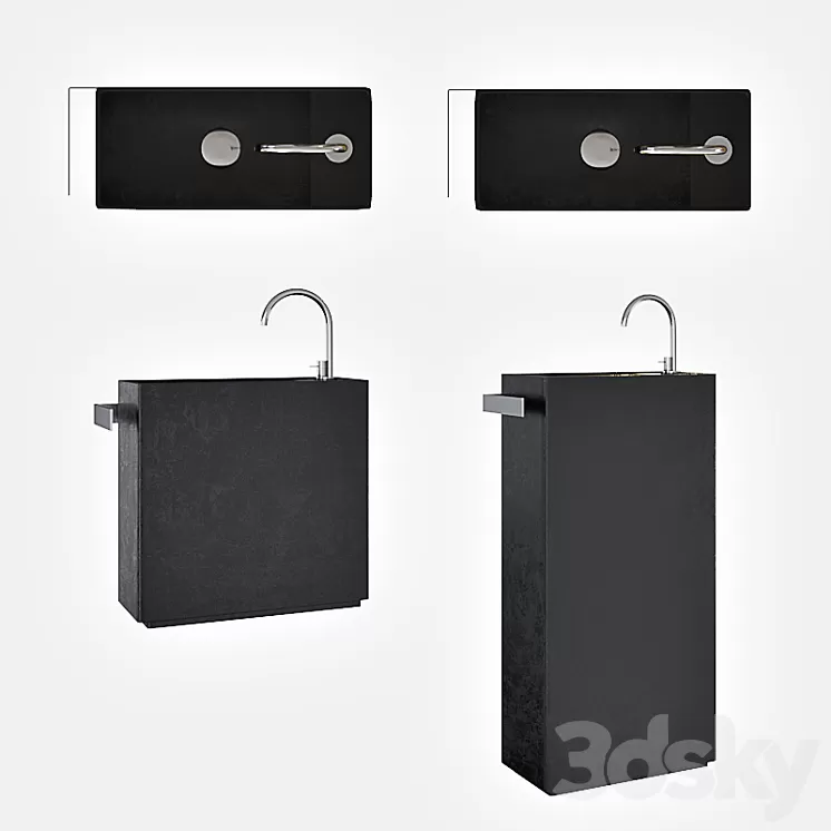 AeT Italia FLY MINI TOWER + FLY TOWER WALL 3D Model