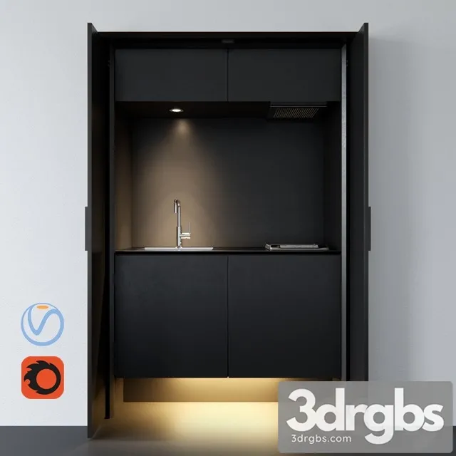 Affilato Hide Kitchen Appliances 3D Model Download
