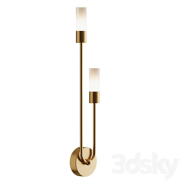Afralia Modern LED Wall Sconce 3D Model