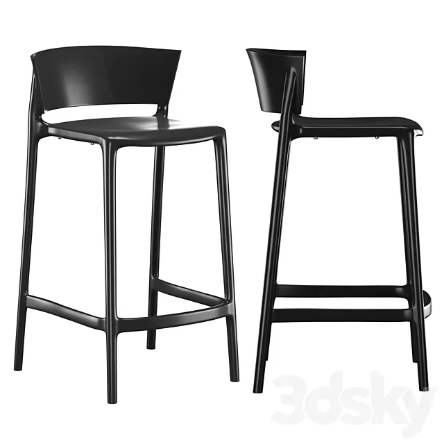 Africa bar stool 3DModel Africa bar stool 3DModel