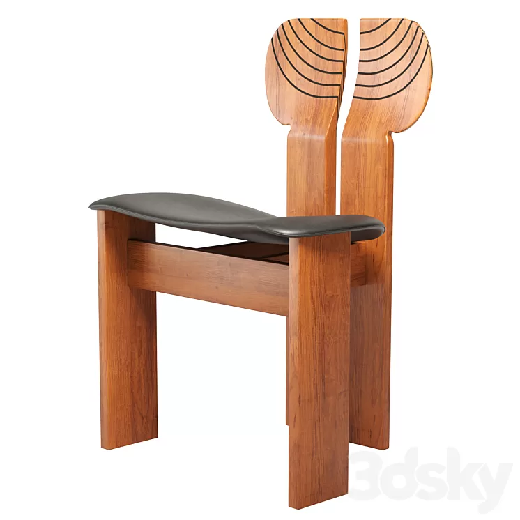Africa Chair by Afra and Tobia DrCG Model 03 3D Model Free Download