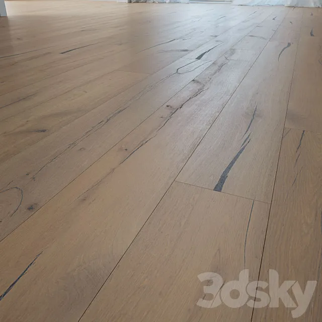 Africa Wooden Oak Floor 3DModel