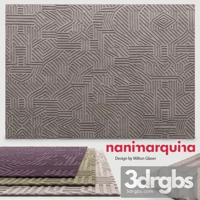 African Pattern Rug Nanimarquina 3D Model Download African Pattern Rug Nanimarquina 3D Model Download