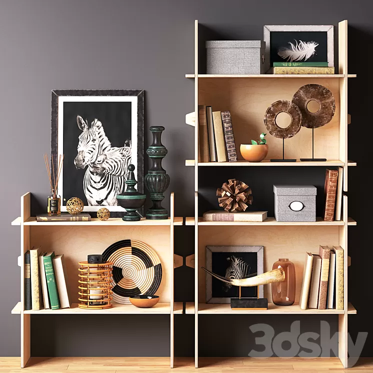 African set_OVERALLT (IKEA) 3D Model African set_OVERALLT (IKEA) 3D Model