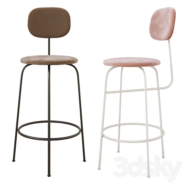 Afteroom Bar Chair Plus 3D Model