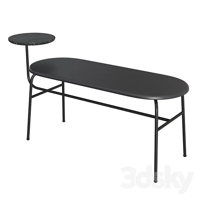 Afteroom bench 3D Model