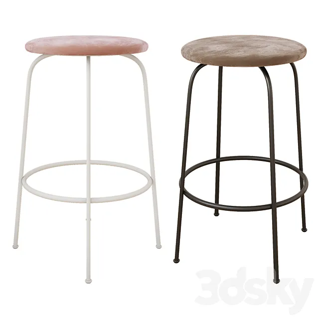 Afteroom Counter Stool 3D Model