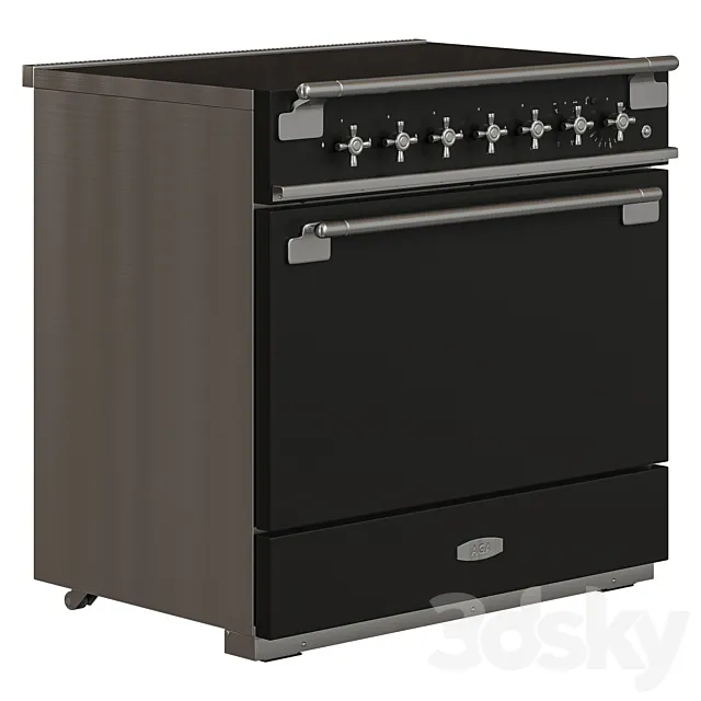 AGA Elise 36 Range 3D Model AGA Elise 36 Range 3D Model